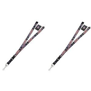 Las Vegas Raiders NFL Stars & Stripes Lanyard 2 Pack